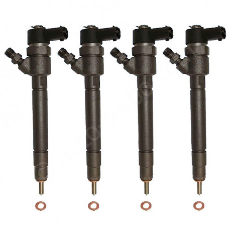 4 x Einspritzdüse Injektor Bosch 0445110256 für Hyundai i30 1.6 CRDi KIA Picanto Ceed 1.6 CRDi