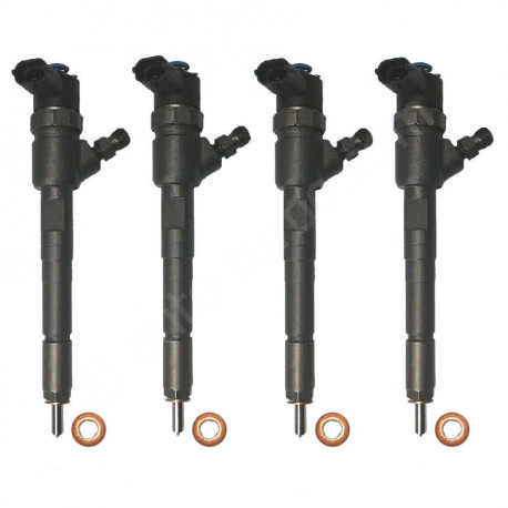4x Einspritzdüse Injektor Bosch 0445110316 für Suzuki Splash Swift 1.3 CDTI 1.3 DDiS