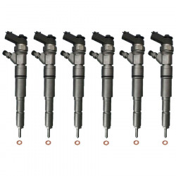 6 x Einspritzdüse Injektor Bosch 0445110048 für BMW E39 525 d 525 d Touring 120 kW