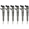 6 x Einspritzdüse Injektor Bosch 0445110048 für BMW E39 525 d 525 d Touring 120 kW