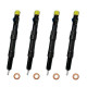 4 x Einspritzdüse Injektor Delphi EJDR00301Z für Ford Mondeo 2.0 TDCi 2S7Q9K546AJ