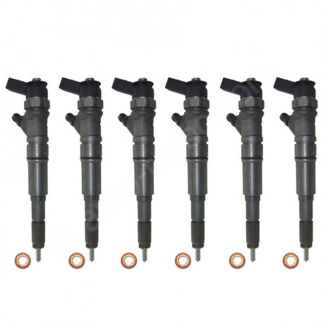 6x Einspritzdüse Injektor Bosch 0445110049 für Land Rover 2.0Td4 Opel Omega 2.5 DTI 0986435095