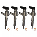 4 x Injektor Einspritzdüse Siemens 5WS40149-Z für Citroen Peugeot 1.4 HDi 9654551080