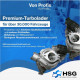 Turbolader Toyota Hilux VII Pick-up 2.5 D-4D 88 kW 2KD-FTV 17201-30140