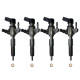 4 x Einspritzdüse Injektor VDO A2C59513556 Ford 1.6 TDCi Mazda 1.6 MZR CD Citroen Peugeot 1.6 HDi 9674973080