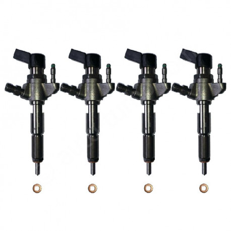 4 x Einspritzdüse Injektor VDO A2C59513556 Ford 1.6 TDCi Mazda 1.6 MZR CD Citroen Peugeot 1.6 HDi 9674973080