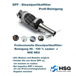 DPF Reinigung VW Dieselpartikelfilter Reinigung Rußpartikelfilter Reinigung - Alle DPF in 2 Stunden